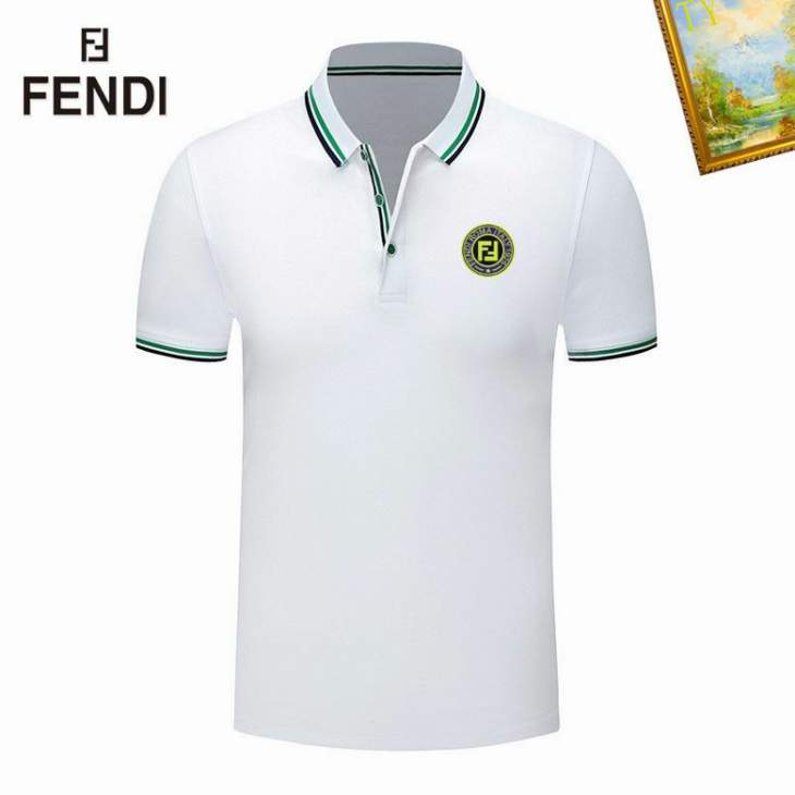 Picture of Fendi Polo Shirts Short _SKUFendiM-3XL25tn4328157